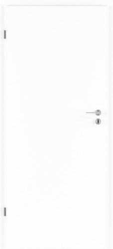 Doorio beltéri ajtó, 90 x 210 cm, CPL, uni fehér, 10-14 cm-es állítható tokkal, balos