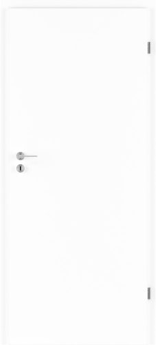 Doorio beltéri ajtó, 75 x 210 cm, CPL, uni fehér, 30-34 cm-es állítható tokkal, jobbos