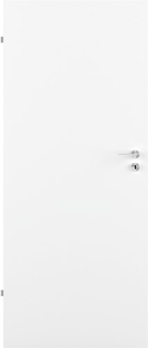 Doorio beltéri ajtó, 90 x 210 cm, PP, szuper matt fehér, 30-34 cm-es állítható tokkal, balos