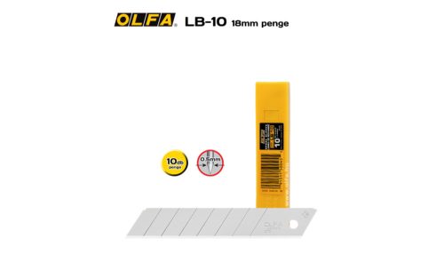 Olfa LB-10 18 mm-es pótpenge
