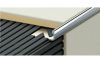 profilplast inox szögletes élvédő 12mm  2,50fm 452692510, 302090