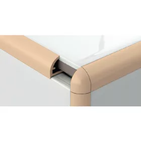   profilplast íves csempeélvédő profil, 10mm bahama 2,78fm 421065004