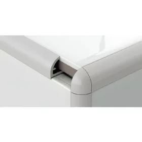   profilplast íves csempeélvédő profil, 10mm manhattan 2,78fm 421067034