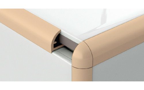 profilplast íves csempeélvédő profil, 8mm bahama 2,78fm 421055004