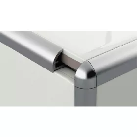   profilplast íves élsín 10mm alu natúr 2,50fm 451102501, 111104