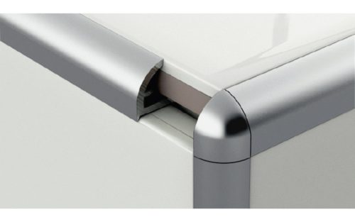 profilplast íves élsín 10mm alu natúr 2,50fm 451102501, 111104
