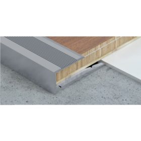   profilplast lezáróprofil, alumínium, 15mm/8mm, matt ezüst, 2,7m