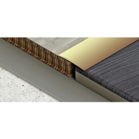 profilplast öntapadós Összekötő, 32mm, matt arany, 2,7m