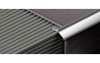 profilplast Vízvető Teraszprofil, 7mm, alu natúr, 2,5m