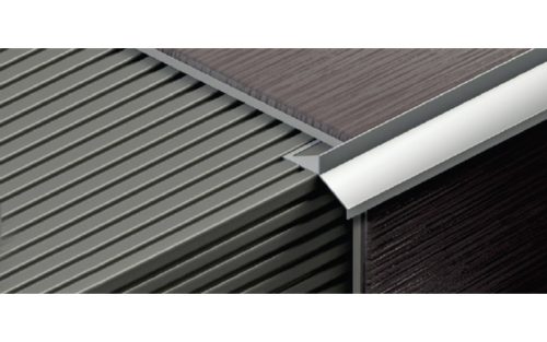 profilplast Vízvető Teraszprofil, 7mm, alu natúr, 2,5m