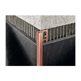 Progress Projolly Square -ALU H:10 mm Brushed Copper 2,7m