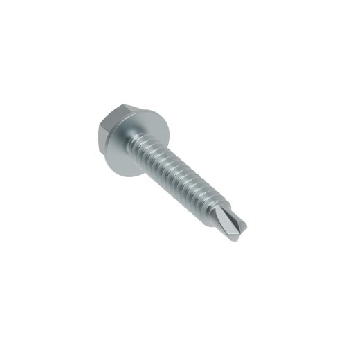 Alfafence önfúró csavar, táblás kerítést rögzítő bilincshez, 5,5 mm x 25 mm