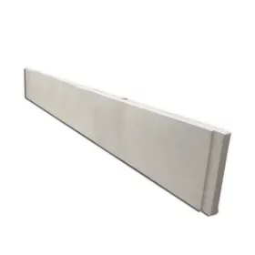  Alfafence Beton lábazati köztes elem, sima, 2450 mm x 300 mm x 50 mm