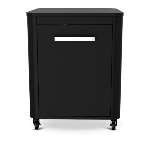 Cozze® kültéri asztal, lehajtható oldalsó polcokkal