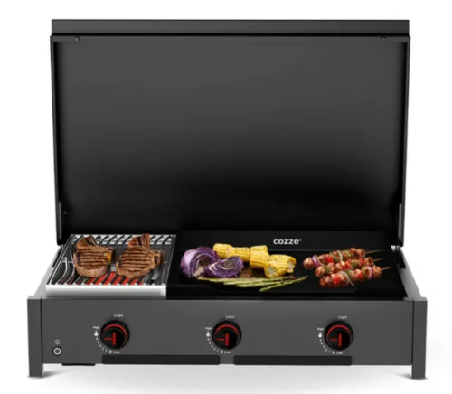 Cozze® 700 gázüzemű plancha, 3 égős