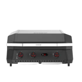 Cozze® 800 gázüzemű plancha/grill COMBO, 3 égős