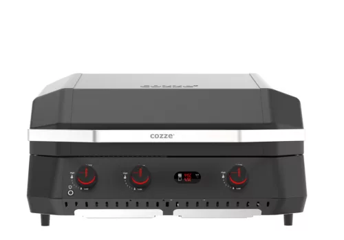 Cozze® 800 gázüzemű plancha/grill COMBO, 3 égős