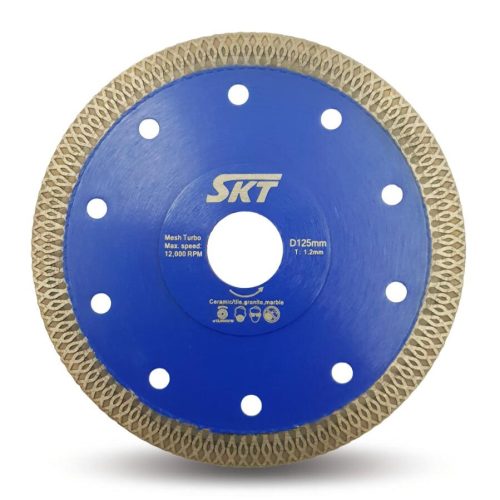 Skt profi vékony gyémánt vágótárcsa száraz vágáshoz 125x22,2x1,3x10mm