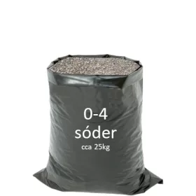 Sóder Zsákos 0-4, 25 kg