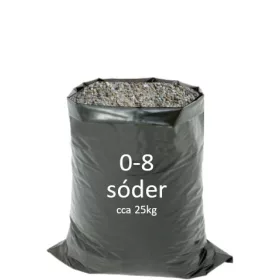 Sóder Zsákos 0-8, 25 kg