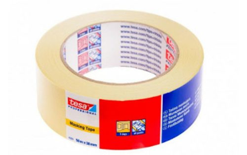 Tesa Tesakrepp 4323 hőálló 60°c-ig 50m x 38mm sárga
