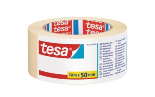 Tesa Tesakrepp 4323 hőálló 60°c-ig 50m x 50mm sárga