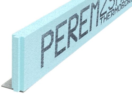 Bau-Haus Thermobord 5/25cm peremszél zsaluelem, BZPTB25-000X