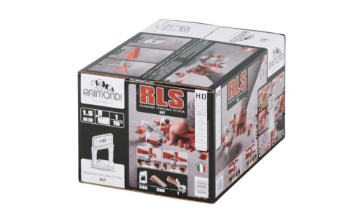 Raimondi HD lapszintező készlet, 250 talp+250ék+1fogó