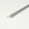 profilplast íves csempeélvédő, 8mm, bazaltszürke, 2,78m