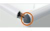 profilplast 3-pontos végzáró 10mm bazaltszürke (5db/csom) 22946 7012