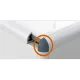 profilplast 3-pontos végzáró 10mm bazaltszürke (5db/csom) 22946 7012