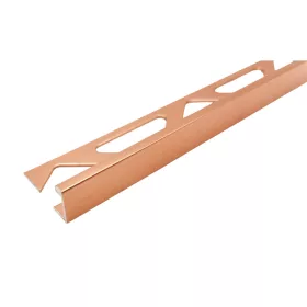   PP L profil polírozott Rose Gold alumínium 8 mm (2,7m/szál) GBFLBR08