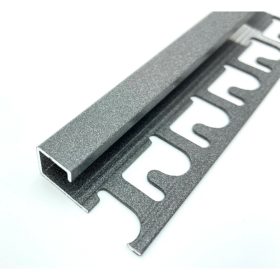   Progress Projolly Square Stone Line Antragrey élprofil, 10mm, 2,7m