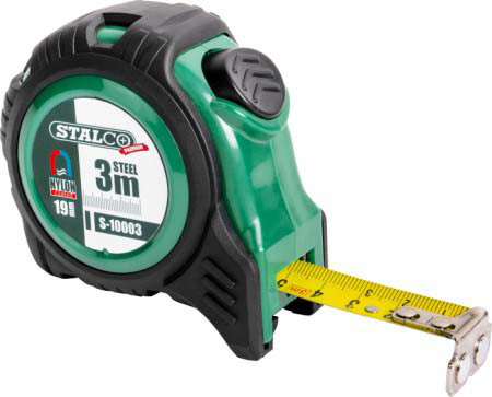 Stalco mérőszalag mágneses 3m 19mm Széles