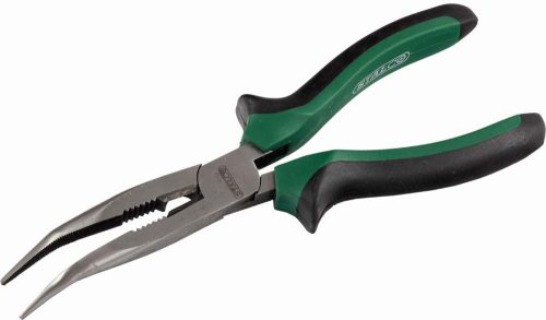 Stalco hajlított csőrö fogó 160 mm 2 komponensű nyéllel