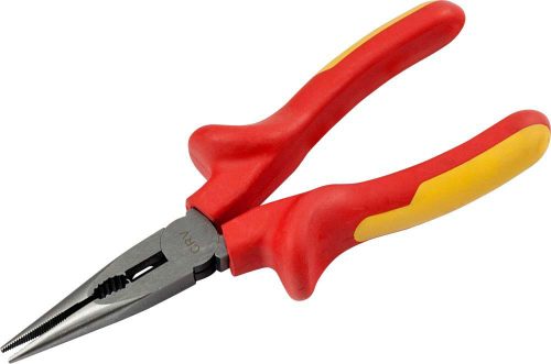 Stalco hosszúcsörű fogó (Vde) 160 mm  Vde 1000V