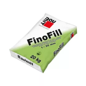   Baumit Finofill gipszes glett vakolat, 1-30 mm, fehér, 20 kg