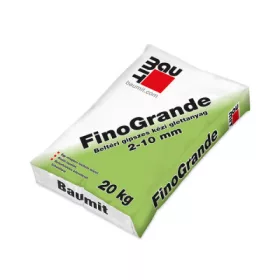 Baumit FinoGrande gipszes glettanyag, 2-10 mm, 20 kg.