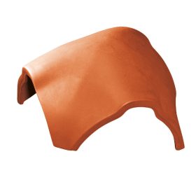   Tondach Hornyolt Hármas gerincelosztó elem rögzítőcsavarral 17 cm téglavörös-csornai