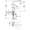 Grohe Eurocube Egykaros mosogató csaptelep 1/2