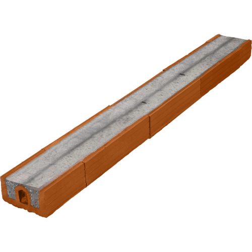 Porotherm A-12 áthidaló, 100 cm