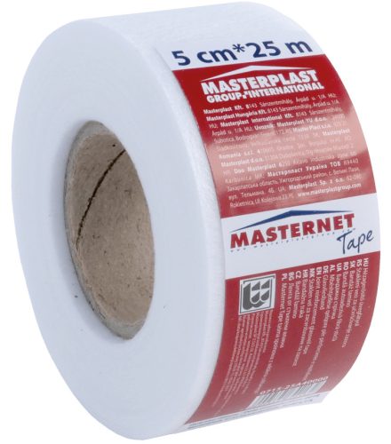 Masterplast Masternet Tape bandázs hézagerősítő üvegfátyol 5 cm x 25 m