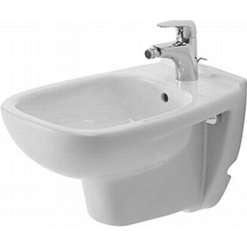 Duravit D-Code fali bidé, fehér, 1 csaplyukkal 22571500002