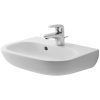 Duravit D-Code Kézmosó 45x34cm túlfolyóval csaplyukkal 07054500002