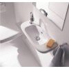 Duravit D-Code Kézmosó 50x22cm túlfolyóval csaplyuk balra 07065000092