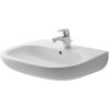 Duravit D-Code Mosdó 60x46cm túlfolyóval csaplyukkal 23106000002