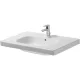 Duravit D-Code Bútorral aláépíthető mosdó 85x48cm túlfolyóval csaplyukkal 03428500002