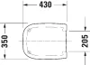 Duravit D-Code WC-ülőke 0067310000