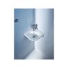 Duravit Starck 3 Sarokkézmosó túlfolyóval csaplyukkal 0752440000