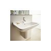 Duravit Starck 3 Mosdó 65x48,5cm túlfolyófal csaplyukkal 0300650000
